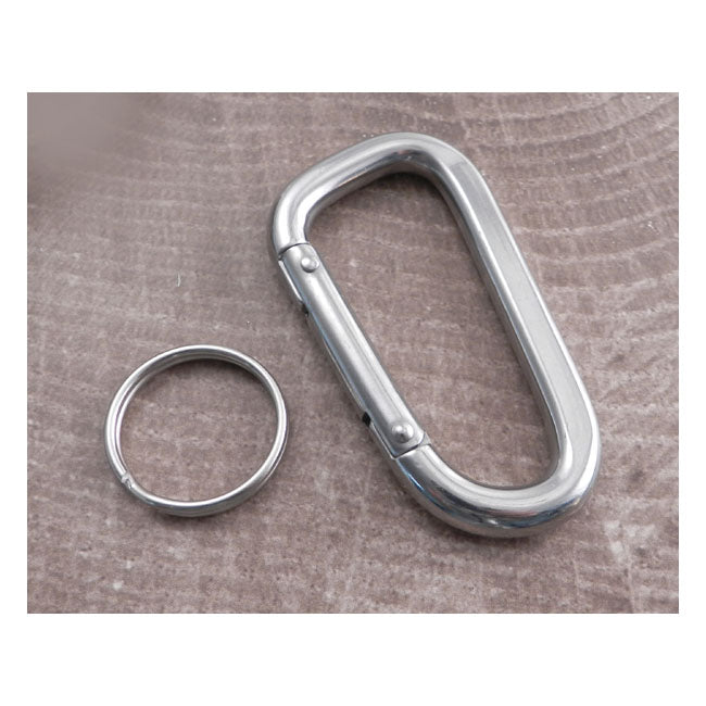 Amigaz Hardware Carabiner 2Pack -Stainless