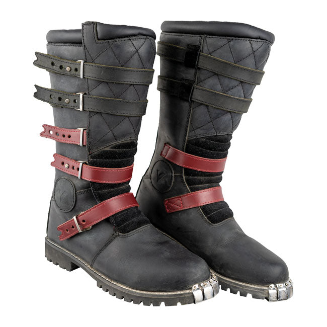 ByCity Muddy Road Boots Black  - FREE UK Delivery - Moto Central