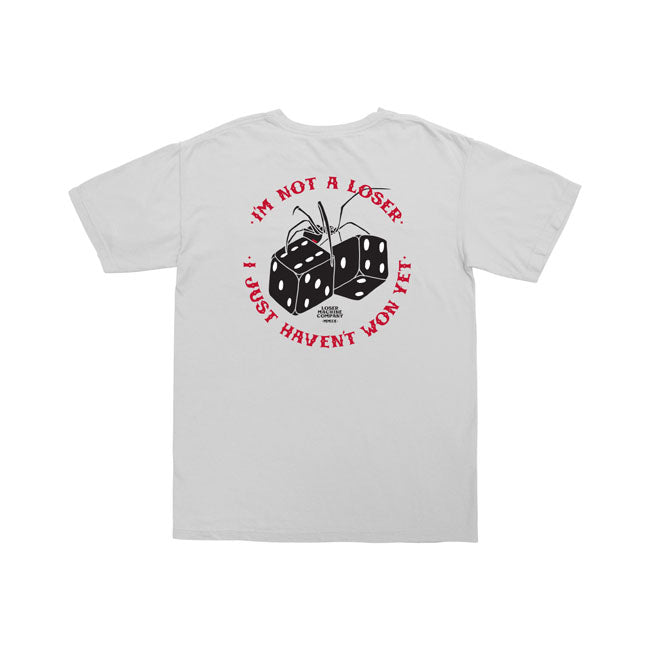 Loser Machine Haven'T Won T-Shirt White - FREE UK Shipping, FREE 365 Day Returns | Moto Central