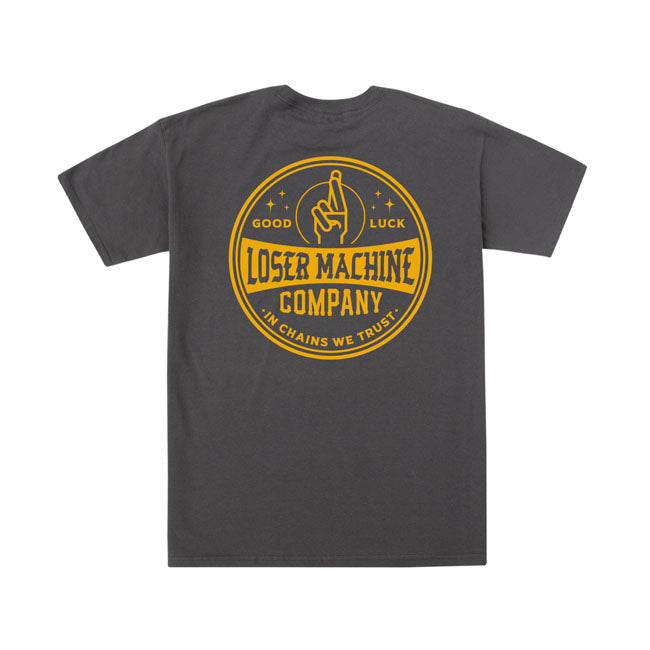 Loser Machine Token T-Shirt Charcoal