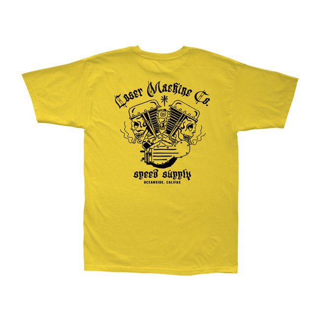 Loser Machine Blown Gasket T-Shirt Yellow