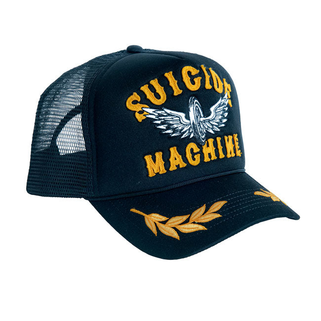 13 And A Half Magazine Suicide Machine Trucker Cap  - FREE UK Delivery - Moto Central