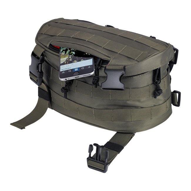 Biltwell Exfil-7 Bag Od Green - FREE UK Shipping, FREE 365 Day Returns | Moto Central