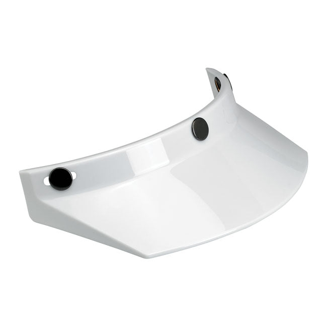 Biltwell Moto Visor White