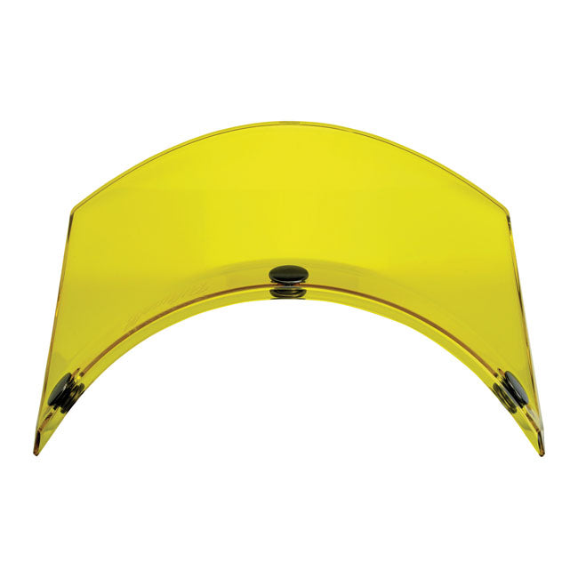 Biltwell Moto Visor Yellow Translucent