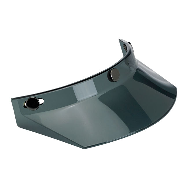 Biltwell Moto Visor Smoke Translucent  - FREE UK Delivery - Moto Central