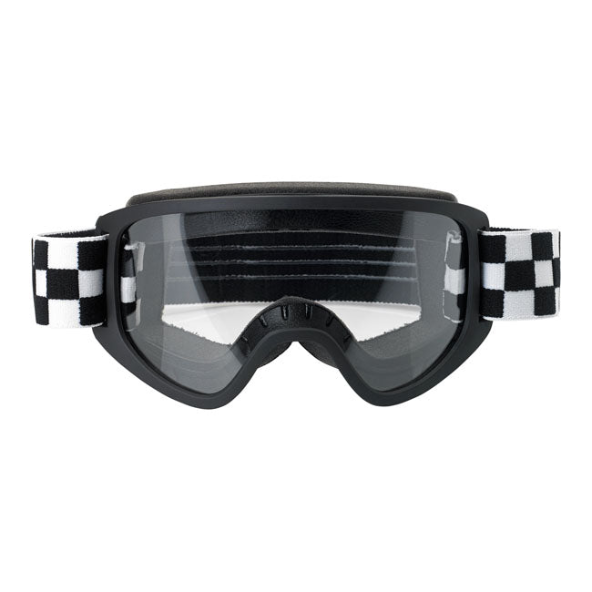 Biltwell Moto 2.0 Goggles Lens Clear - FREE UK Shipping, FREE 365 Day Returns | Moto Central