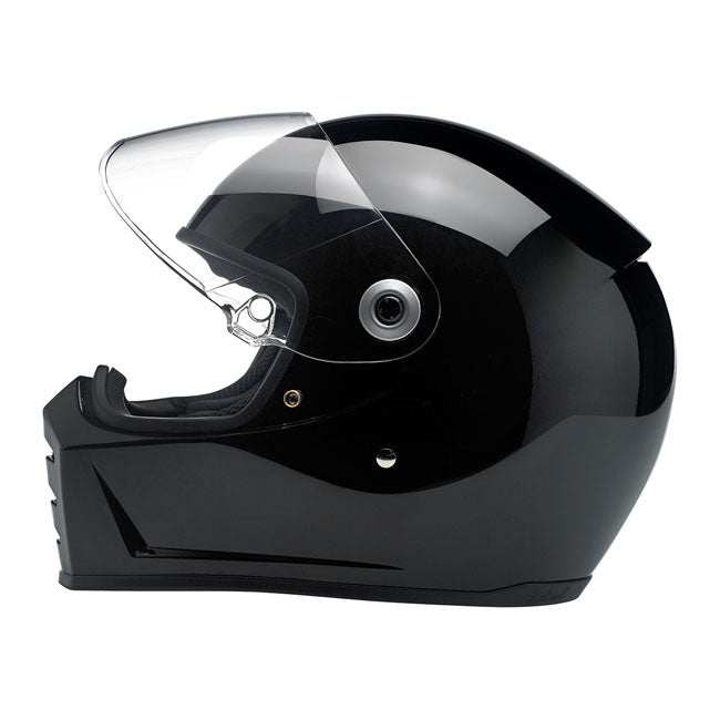 Biltwell Lane Splitter Helmet Gloss Black