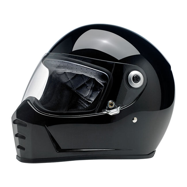 Biltwell Lane Splitter Helmet Gloss Black