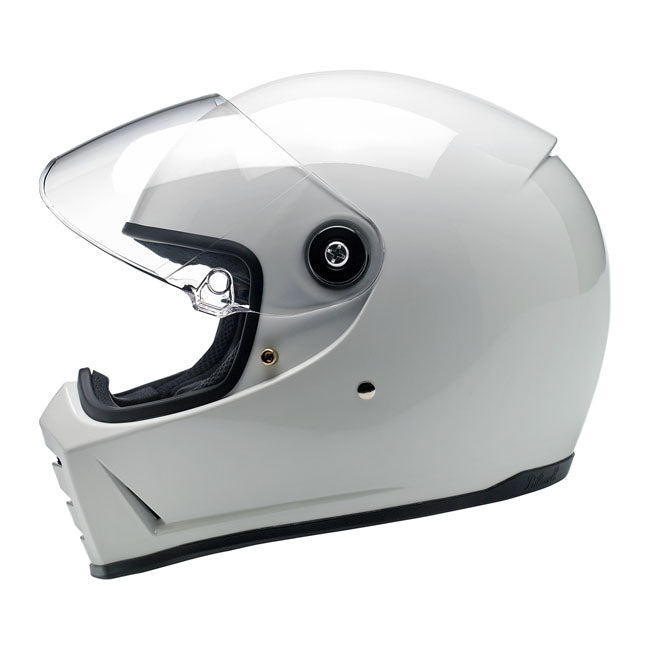 Biltwell Lane Splitter Helmet Gloss White