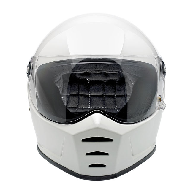 Biltwell Lane Splitter Helmet Gloss White