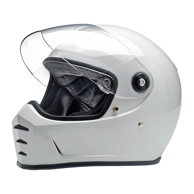 Biltwell Lane Splitter Helmet Gloss White