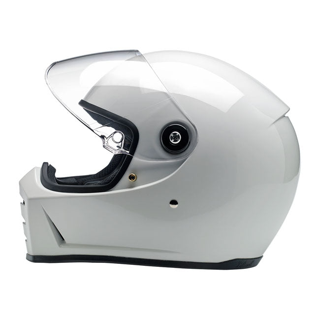 Biltwell Lane Splitter Helmet Gloss White