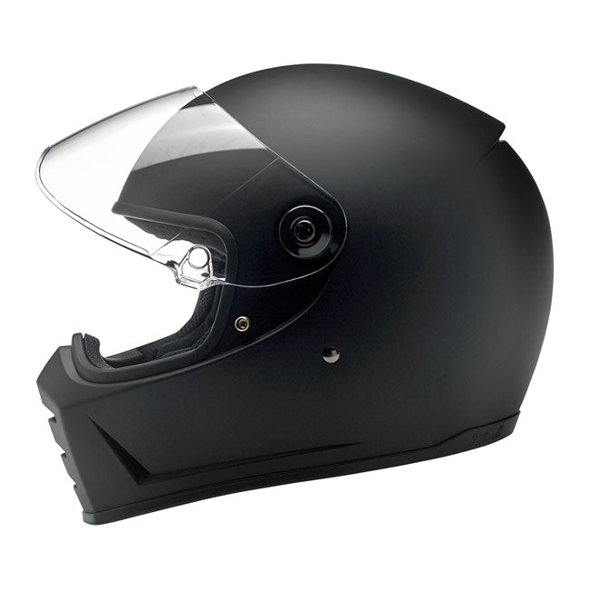 Biltwell Lane Splitter Helmet Flat Black