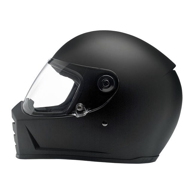 Biltwell Lane Splitter Helmet Flat Black