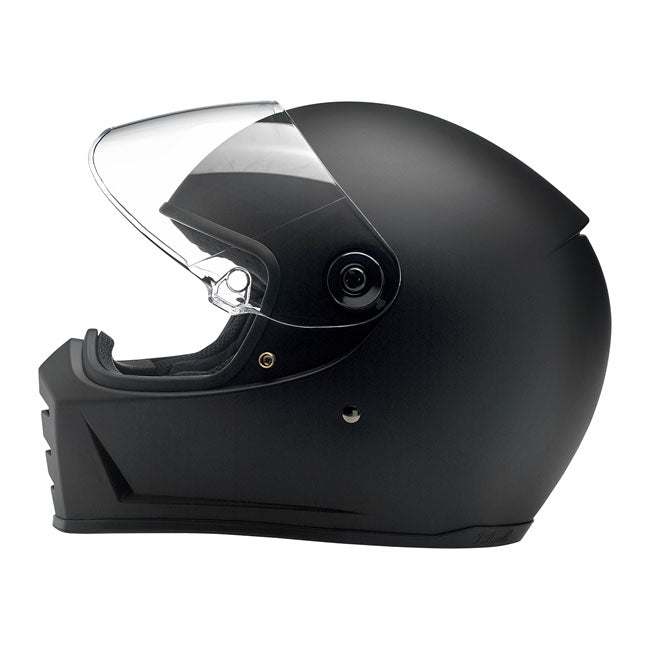 Biltwell Lane Splitter Helmet Flat Black