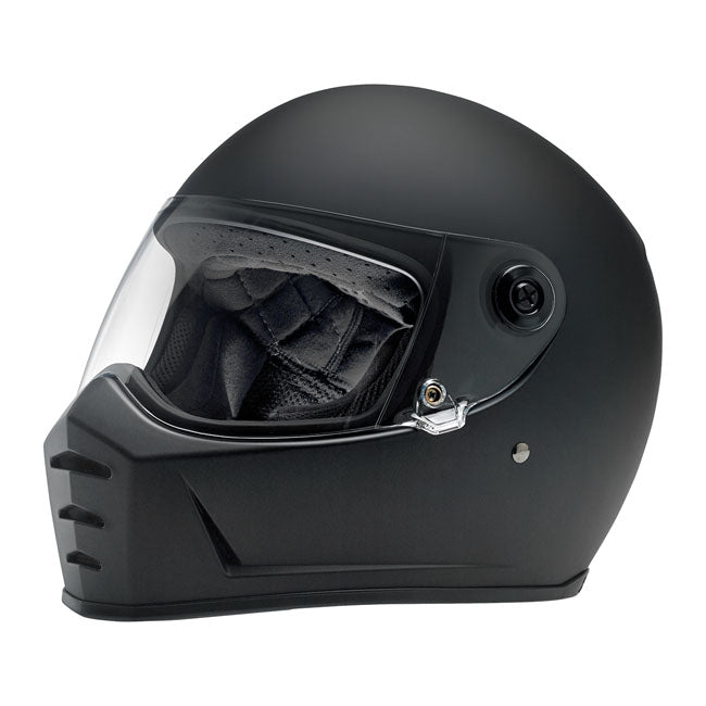 Biltwell Lane Splitter Helmet Flat Black