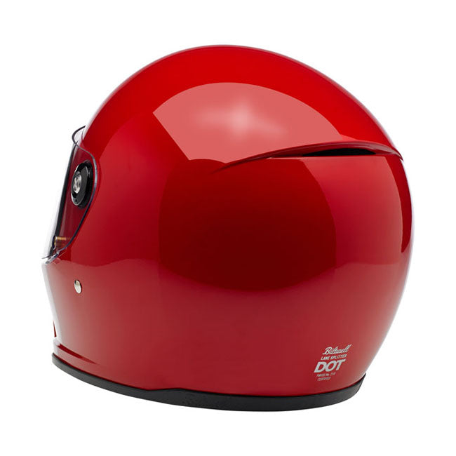 Biltwell Lane Splitter Helmet Gloss Blood Red