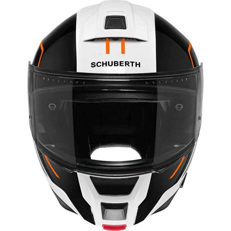 Schuberth C5 Master Flip-Up Helmet Orange / White