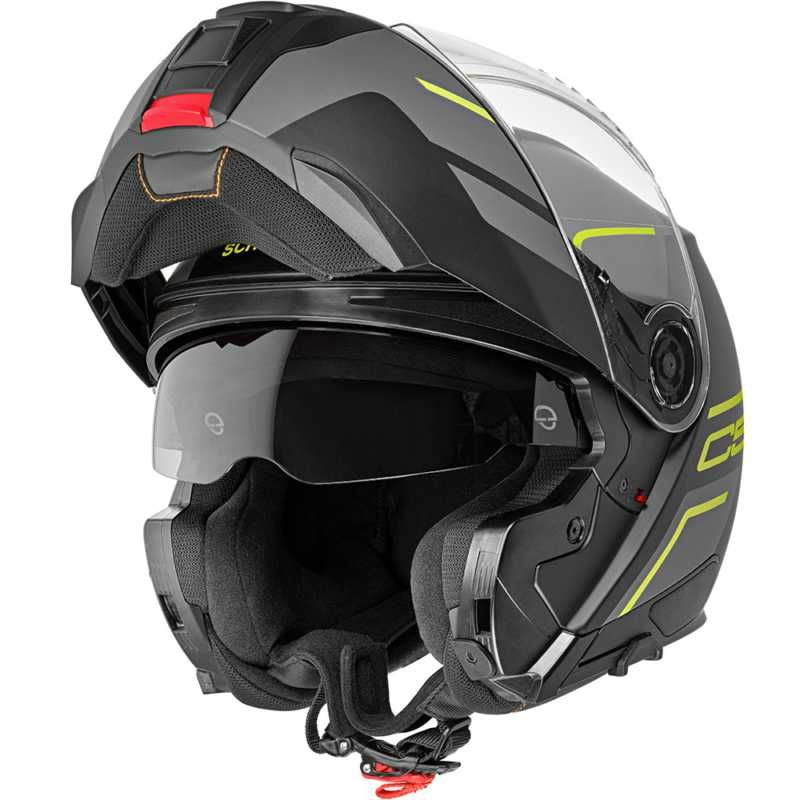 Schuberth C5 Master Flip-Up Helmet Yellow / Black / Grey