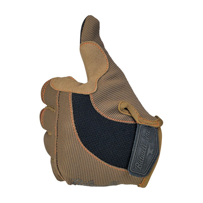 Biltwell Moto Gloves Brown / Orange