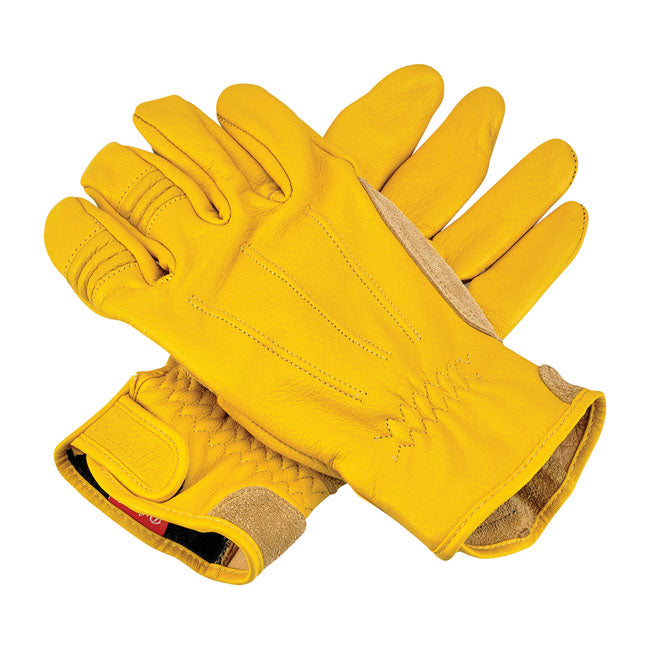 Biltwell Work Gloves Gold