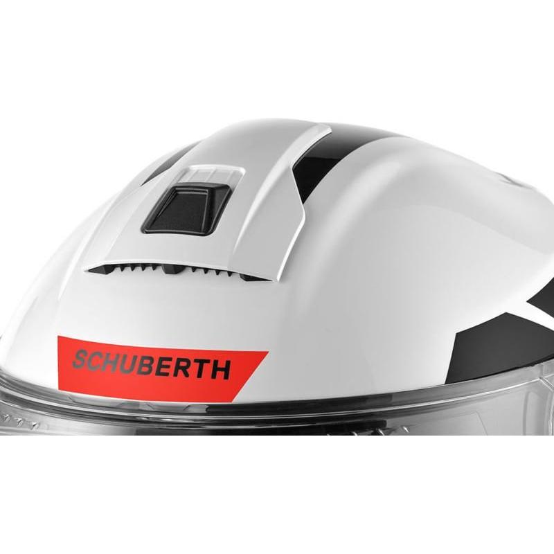 Schuberth C5 Eclipse Flip-Up Helmet Red / White