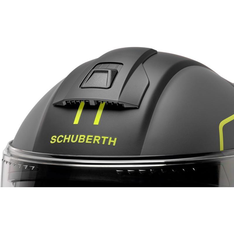 Schuberth C5 Master Flip-Up Helmet Yellow / Black / Grey