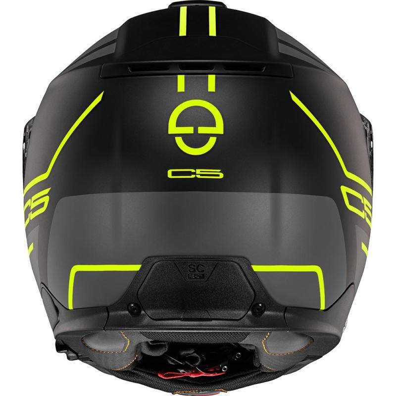 Schuberth C5 Master Flip-Up Helmet Yellow / Black / Grey