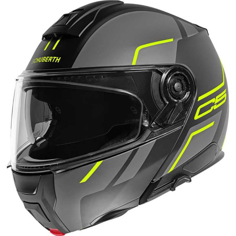 Schuberth C5 Master Flip-Up Helmet Yellow / Black / Grey