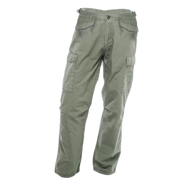 West Coast Choppers M-65 Cargo Trouser Green  - FREE UK Shipping, FREE 365 Day Returns | Moto Central