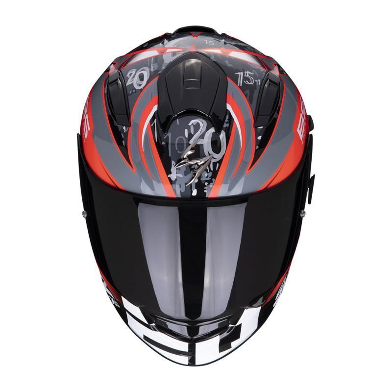 Scorpion EXO 491 Fabio 20 Full Face Helmet Grey / Red