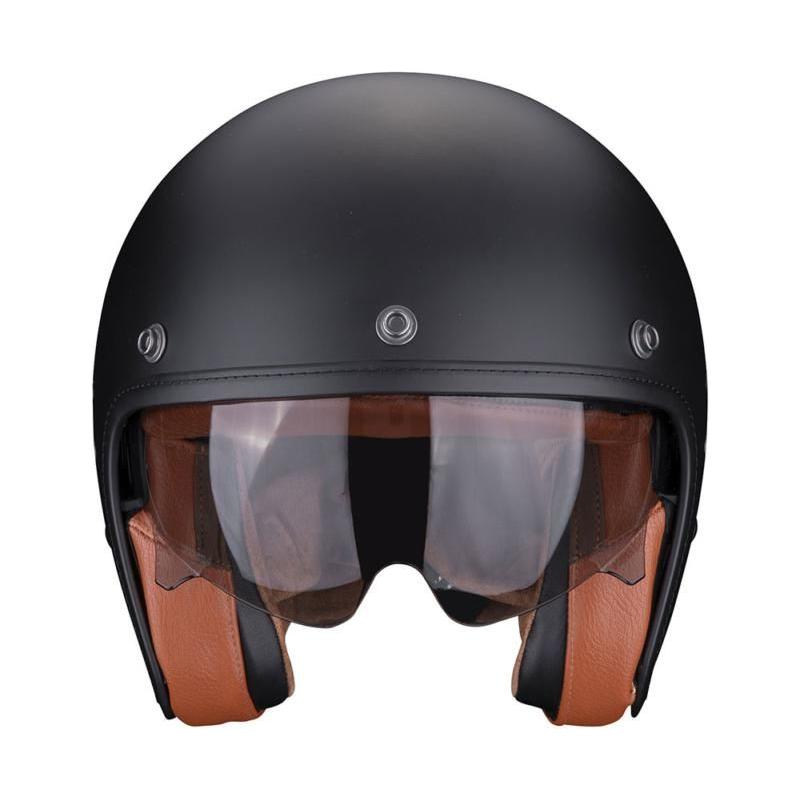 Scorpion Belfast Evo Luxe Open Face Helmet Matt Black