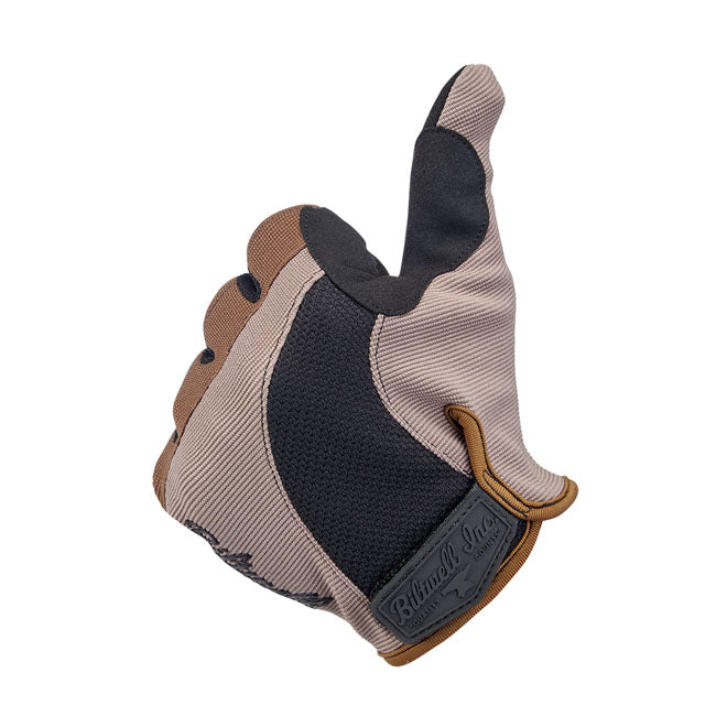 Biltwell Moto Gloves Coyote / Black - FREE UK Shipping, FREE 365 Day Returns | Moto Central