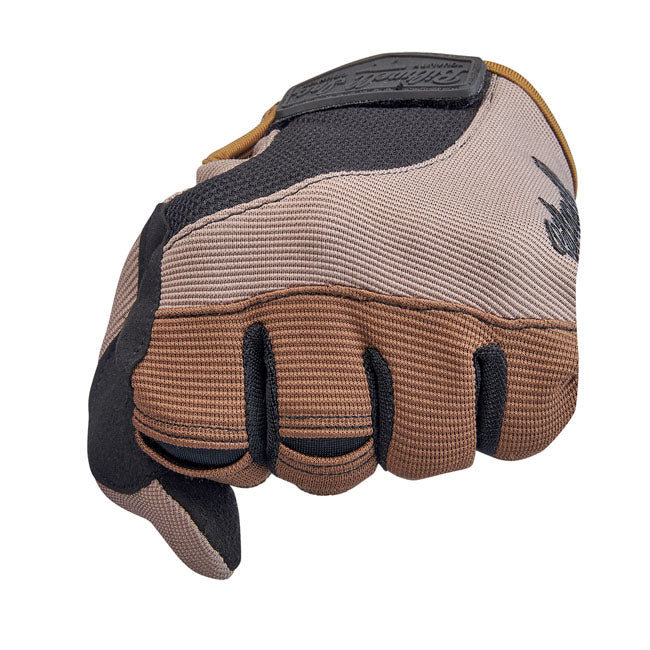 Biltwell Moto Gloves Coyote / Black - FREE UK Shipping, FREE 365 Day Returns | Moto Central