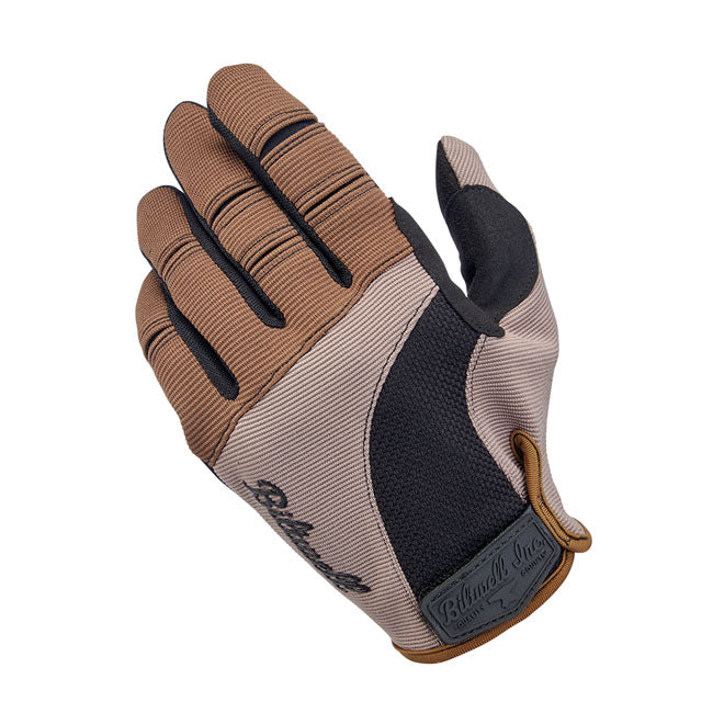 Biltwell Moto Gloves Coyote / Black - FREE UK Shipping, FREE 365 Day Returns | Moto Central