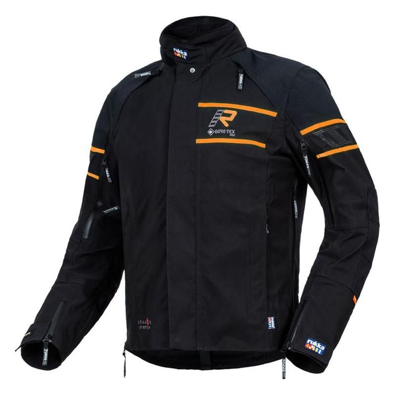 Rukka Nivala 2.0 Gore-Tex Jacket Black / Orange