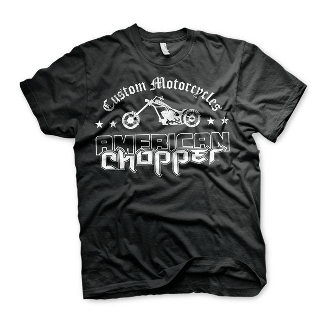 American Chopper Washed Logo T-Shirt Black