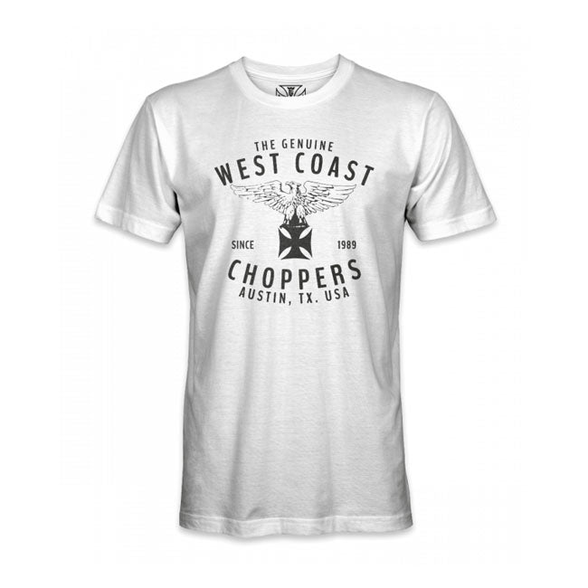 West Coast Choppers Rennabteilung T-Shirt White