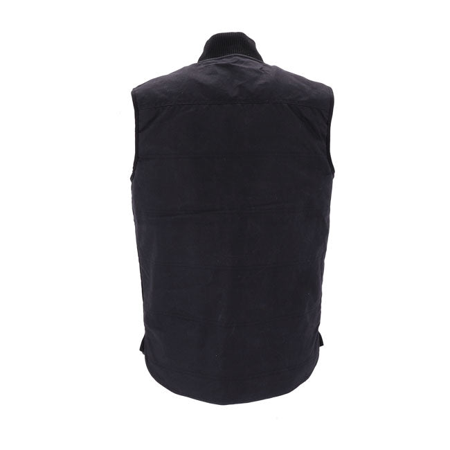 Roeg Brad Vest Black - FREE UK Shipping, FREE 365 Day Returns | Moto Central