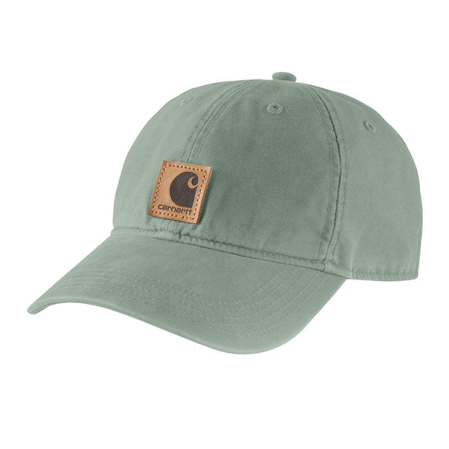 Carhartt Odessa Canvas Cap Jade  - FREE UK Delivery - Moto Central