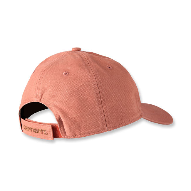 Carhartt Odessa Canvas Cap Terracotta - FREE UK Shipping, FREE 365 Day Returns | Moto Central