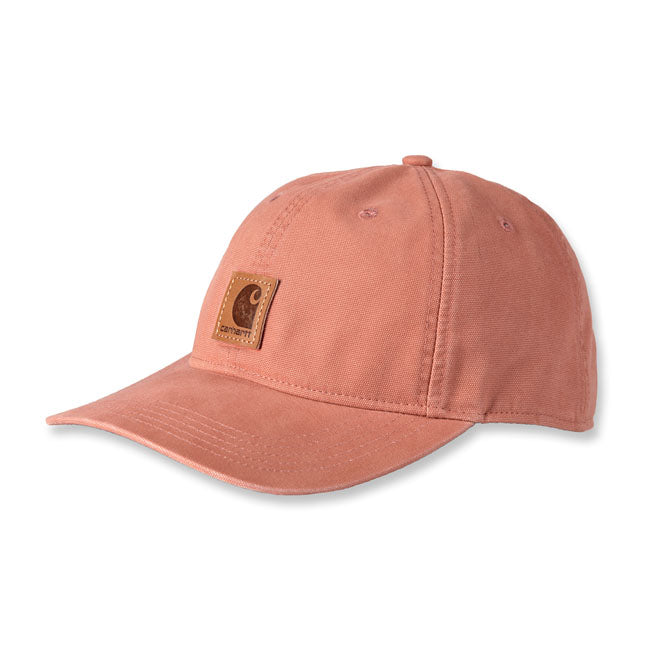 Carhartt Odessa Canvas Cap Terracotta  - FREE UK Delivery - Moto Central