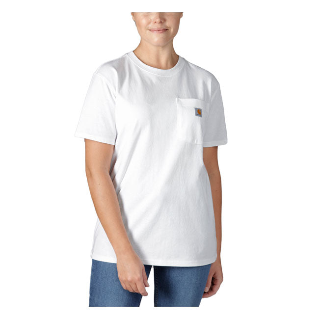 Carhartt Pocket Ladies T-Shirt White