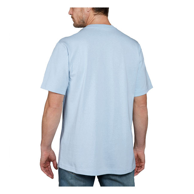 Carhartt Workwear Pocket T-Shirt Moonstone - FREE UK Shipping, FREE 365 Day Returns | Moto Central