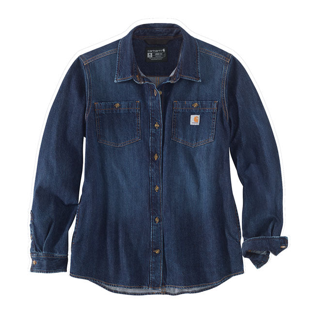 Carhartt Midweight Ladies Denim Shirt