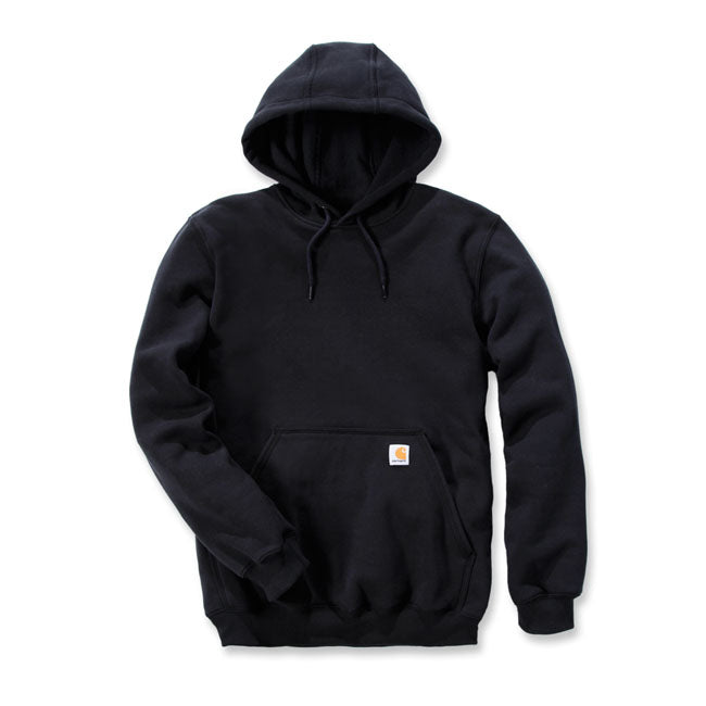 Carhartt Hooded Sweatshirt Black - FREE UK Shipping, FREE 365 Day Returns | Moto Central