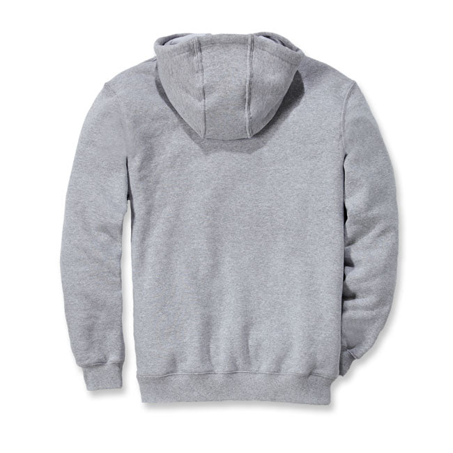 Carhartt Hooded Sweatshirt Heather Grey  - FREE UK Shipping, FREE 365 Day Returns | Moto Central