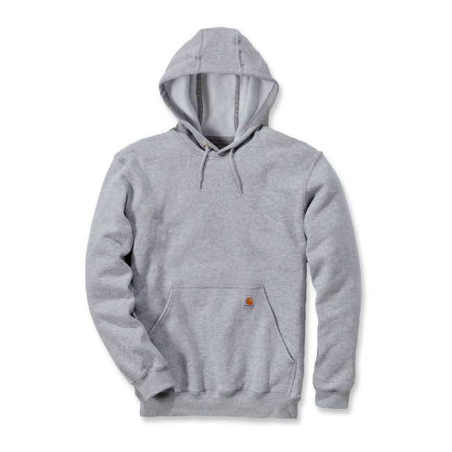 Carhartt Hooded Sweatshirt Heather Grey  - FREE UK Shipping, FREE 365 Day Returns | Moto Central