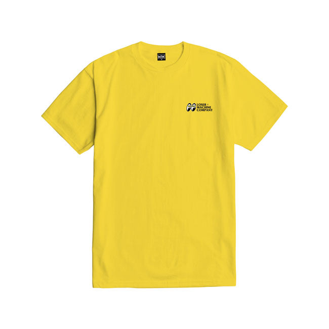 Loser Machine X Mooneyes California Built T-Shirt Yellow